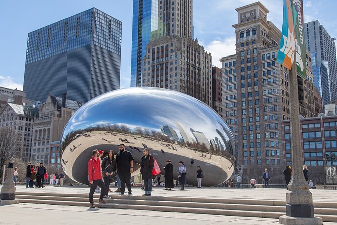 Best of Chicago: Architecture & Highlights City Private Tour - Meeting under the Chicago Theatre neon, then getting oriented fast