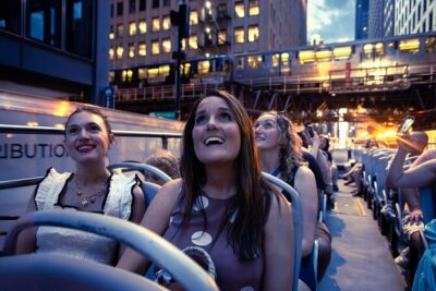 Big Bus Chicago: Sunset Tour by Open-Top Bus with Live Guide