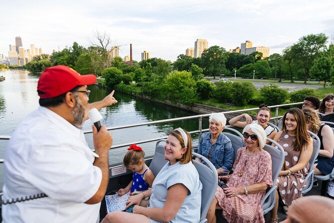 Big Bus Chicago: Sunset Tour by Open-Top Bus with Live Guide - Weather and Comfort: Bring a Jacket, Then Bring Patience
