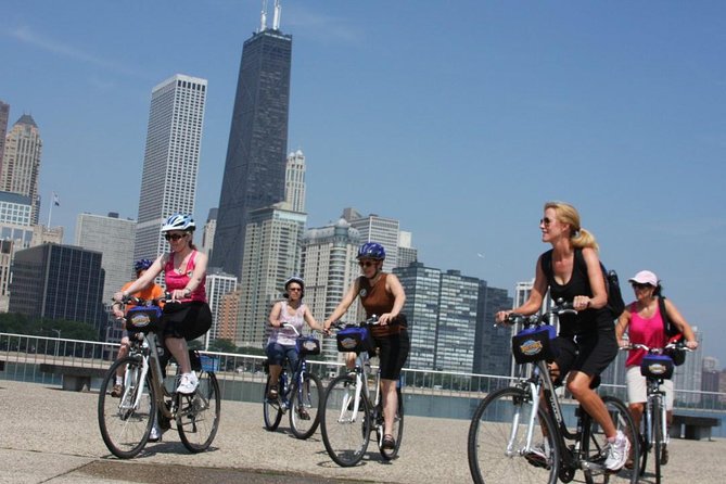 Chicago Amazing Lakefront Bike Tour - Millennium Park: The Bean, fountains, and prime downtown staging