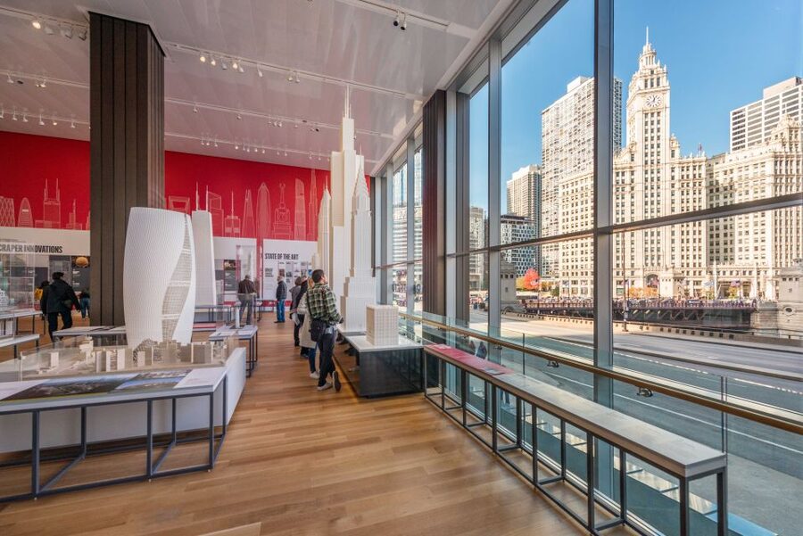 Chicago: Architecture Center Exhibit Admission - Entering the Chicago Architecture Center: a skyline lesson you can walk through