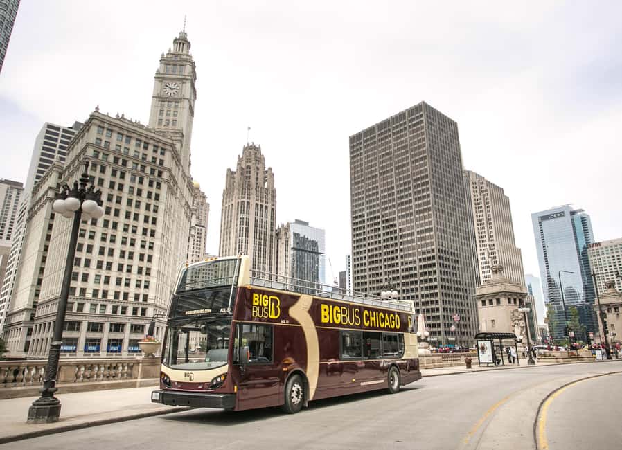 Chicago: Architecture River Tour and Hop-on Hop-off Bus Tour - Big Bus 48-Hour Hop-on Hop-off: Use the City Like a Menu