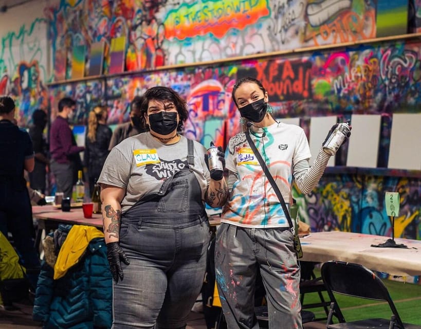 Chicago: BYOB Spray Paint and Sip Workshop - Your 90 Minutes: How the Session Runs