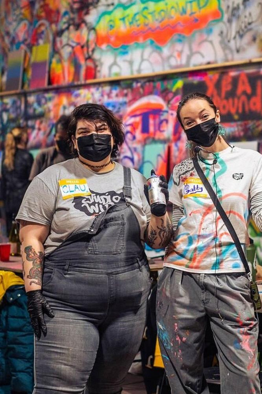 Chicago: BYOB Spray Paint and Sip Workshop - Stencil Technique: The Skill That Makes It Look Real