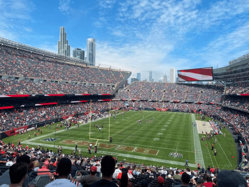 Chicago: Chicago Bears Football Game Ticket at Soldier Field - What the stadium atmosphere feels like once the game begins