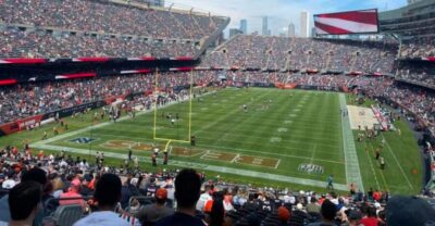 Chicago Bears Football Game Ticket at Soldier Field