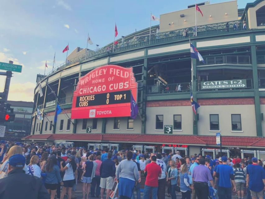 Chicago: Chicago Cubs Baseball Game Ticket at Wrigley Field - The 3-Hour Experience, What Happens From Doors to Final Out