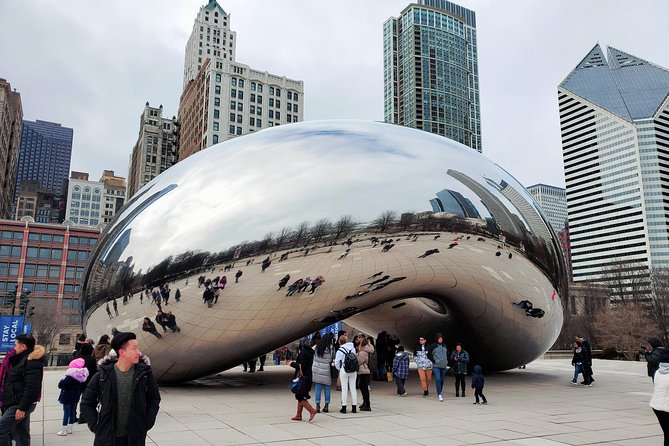 Chicago City Minibus Tour - Buckingham Fountain in season, Lincoln Park in winter