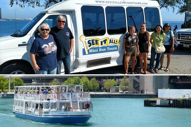 Chicago City Tour with Architecture River Cruise Option - First impressions: The minibus route that gets you oriented fast
