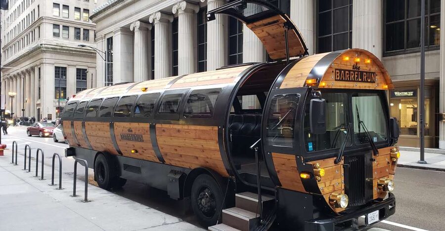 Chicago: Craft Brewery Tour by Barrel Bus - Stepping Into the Speakeasy-Style Barrel Bus
