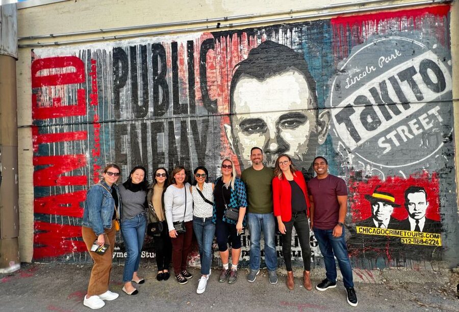 Chicago Crimes Night Tour - The St. Valentine’s Day Massacre site: the tour’s emotional centerpiece