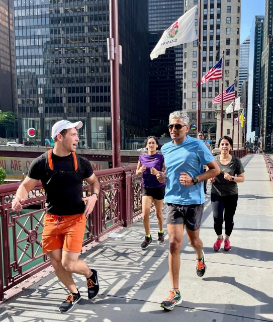 Chicago: Downtown Highlights Running Tour - Route overview: Lake Michigan to the Loop to Michigan Avenue