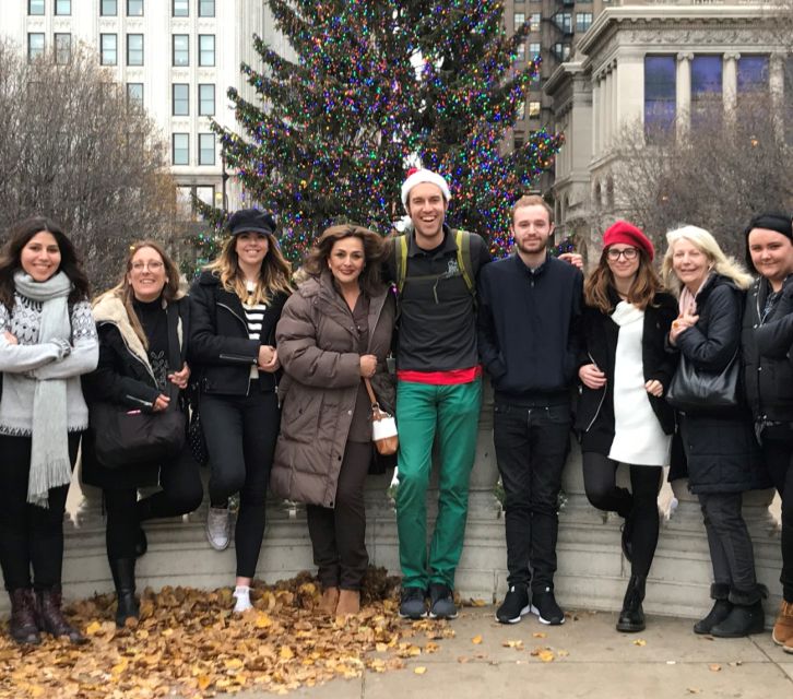Chicago: Guided Holiday Walking Tour and Food Sampling - Palmer House Brownies: The Sweet Stop With Real Chicago Attitude