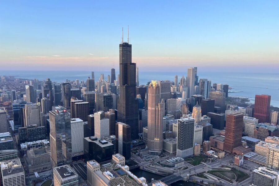 Chicago: Helicopter Tour of Chicago Skyline - What You See Over Chicago From a Helicopter Window