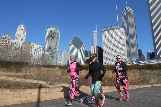 Chicago Highlights Running Tour - Up Michigan Avenue toward the Art Institute area