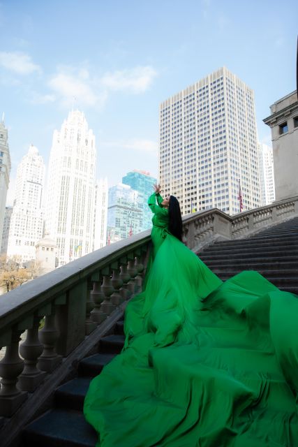 Chicago Luxury Flying Dress Photoshoot - Practical Tips So You Look Effortless in the Photos