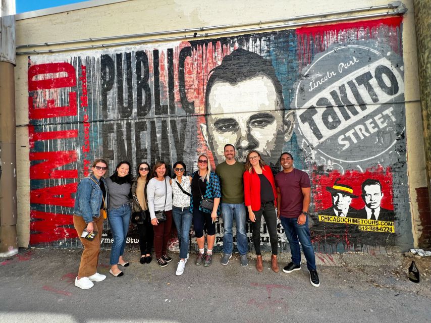 Chicago: Mob and Crime Bus Tour - Harry Caray’s Italian Steakhouse area and Holy Name Cathedral