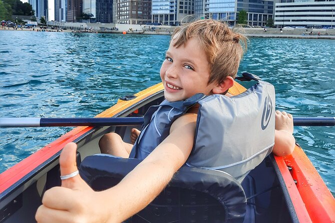 Chicago's Lake Michigan Downtown Kayak Rental at Ohio Street Beach - Getting There and Finding the Launch Spot at 550 E Grand Ave