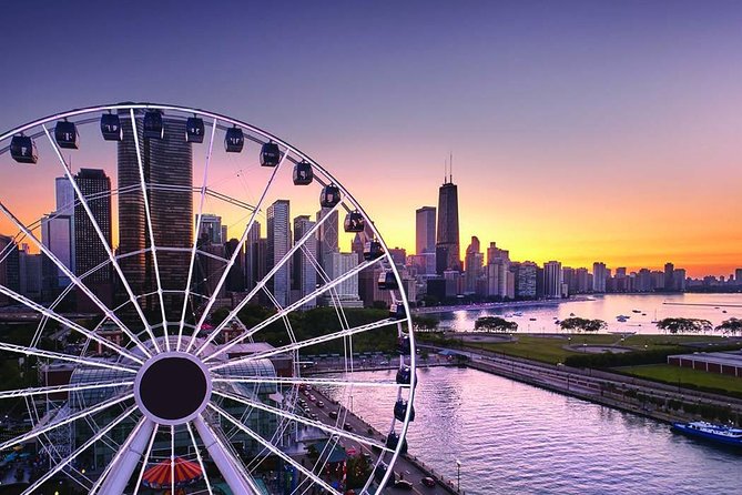 Chicago's Navy Pier Centennial Wheel Ticket - Boarding the 200-foot Centennial Wheel, gondolas, and the view you should expect