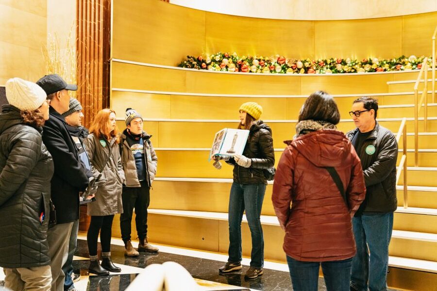 Chicago's Original Dazzling Architectural Interiors Tour - Plan Your Walk From 425 S. Financial Place