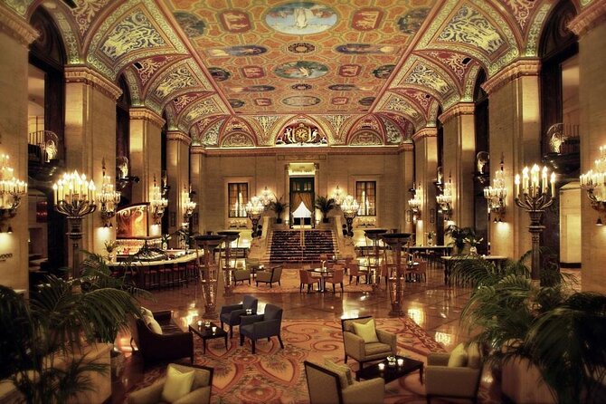 Chicago's Secret Interiors Architectural Walking Tour - The Rookery Building: Light Court, Ironwork, and Wright’s Lobby Change