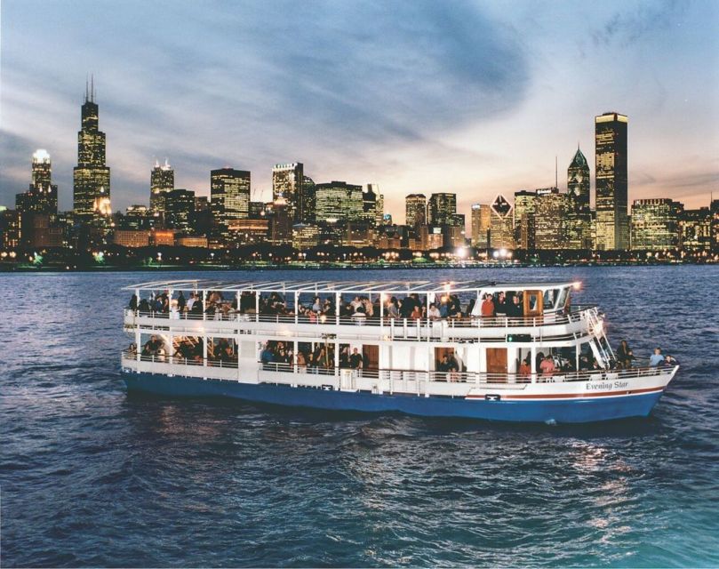 Chicago: Shoreline Lake Michigan Skyline Cruise - The route on Lake Michigan: how the skyline angles change fast