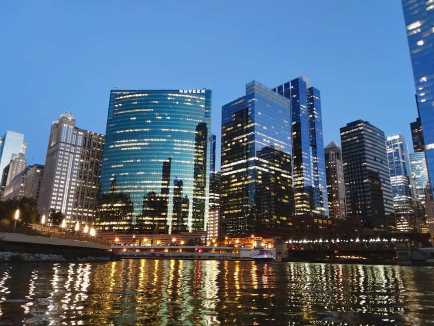 Chicago: Sunset Kayak Tour on the Chicago River - What You’ll See: Willis Tower, Civic Opera Building, and Downtown Icons