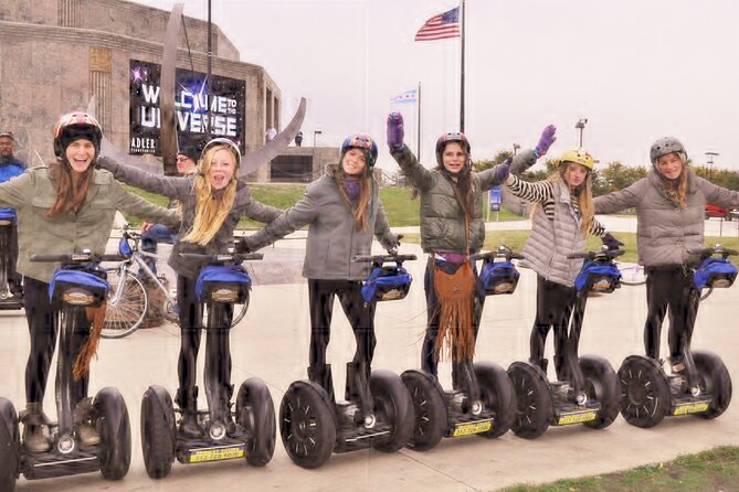 Chicago Sunset Segway Tour - Grant Park and Buckingham Fountain at dusk: the photo payoff