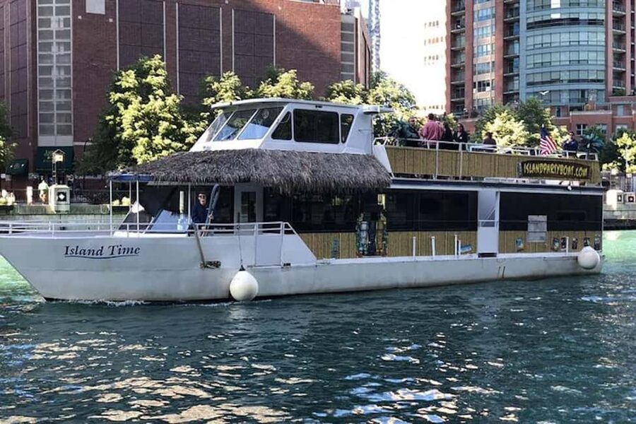 Chicago: Tiki Bar Cruise on Chicago River or Lake Michigan - Tiki Ship Reality Check at Dock 12