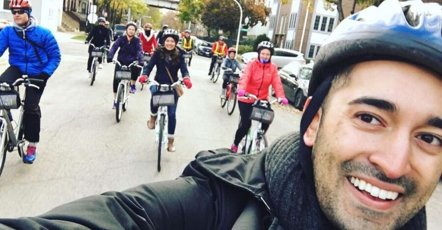 Chicago: Westside Food Tasting Bike Tour with Guide - Bikes, helmets, water, and the reality of biking time