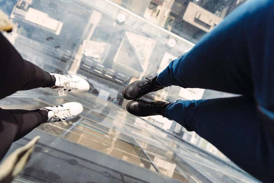 Chicago: Willis Tower Skydeck and The Ledge Ticket - Entering The Ledge: what it feels like and how to handle the time limit