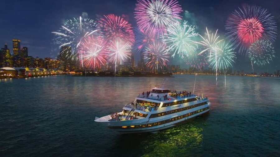 City Cruises Chicago: Lake Michigan Fireworks Dinner Cruise - Live DJ, Dancing, and Onboard Games That Actually Help