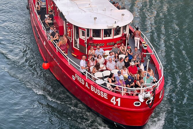 Historical Fireboat River Tour - The 1.5-Hour Route: Chicago River, Then Navy Pier on Lake Michigan