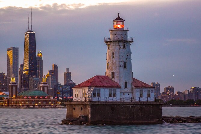 Lake Michigan Sunset Cruise in Chicago - Chicago River views, big buildings, and the lock to the lake