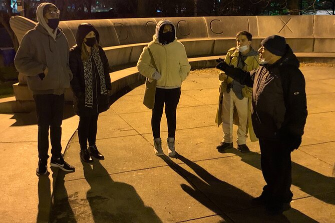 Lincoln Park Hauntings Ghost Investigation Tour - Stop 2, Couch Mausoleum: a short stop with big story energy