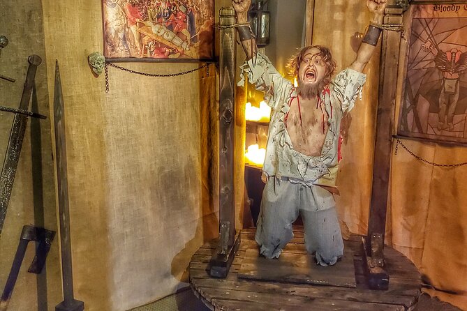 Medieval Torture Museum Ticket with Audio Guide and Ghost Hunting - What You’ll See: Devices, Wax Figures, and Photo-Ready Scenes