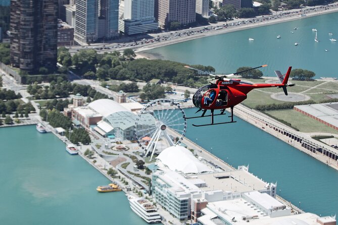 Private 45-Minute Chicago Skyline Helicopter Tour - Cloud Gate, aka The Bean: The Stop for Icon Photos