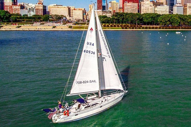 Private Sailing on Beautiful Lake Michigan - Navy Pier, Chicago - The captain and the course: how the route really gets decided