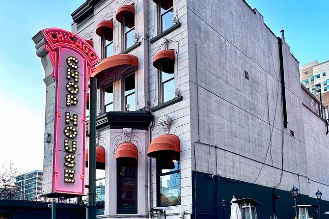 Retro River North Walking Tour - Redhead Piano Bar neon and the kind of night Chicago does best