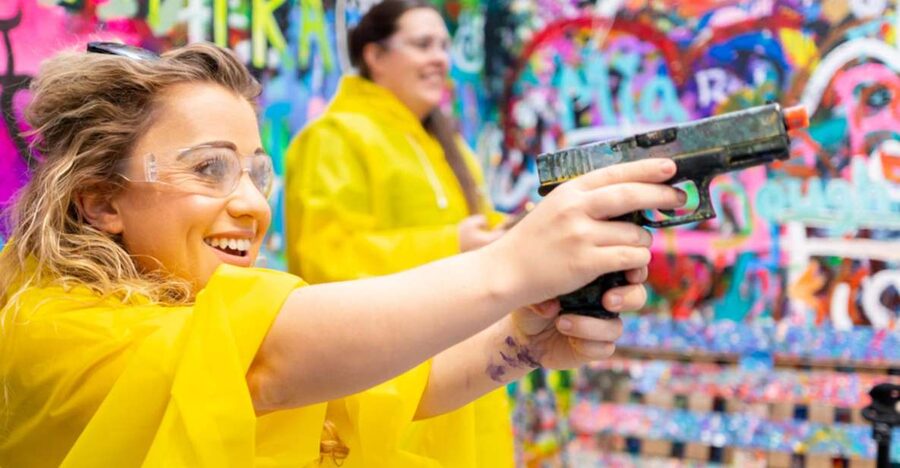 Shooting + Spinning Private Art Experience - My Honest Take: The Best Part Is the Turn From Chaos to Art