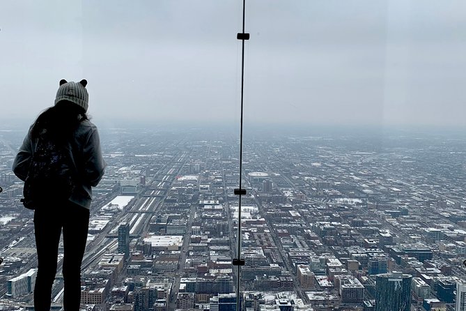 Skydeck - Willis Tower Admission - The Chicago Experience on the way up (what makes this more than a view)