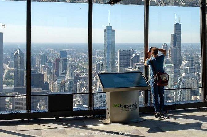 Welcome to Chicago: Private Half-Day Tour with 360 Observation Deck - Hancock Tower and the 360 Chicago Observation Deck, last-hour views